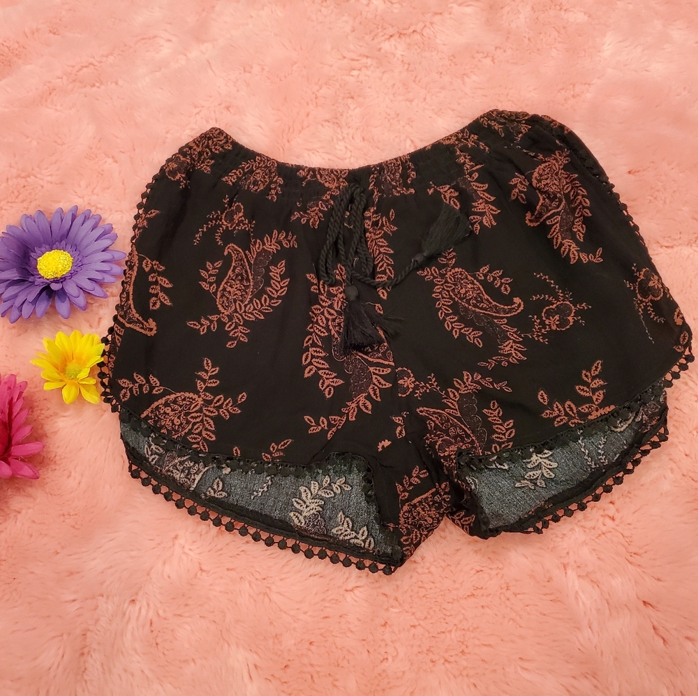 Paisley pom shorts - Picture 2 of 10